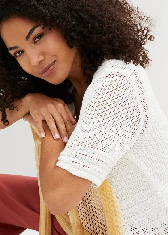 Ajour vest, bonprix