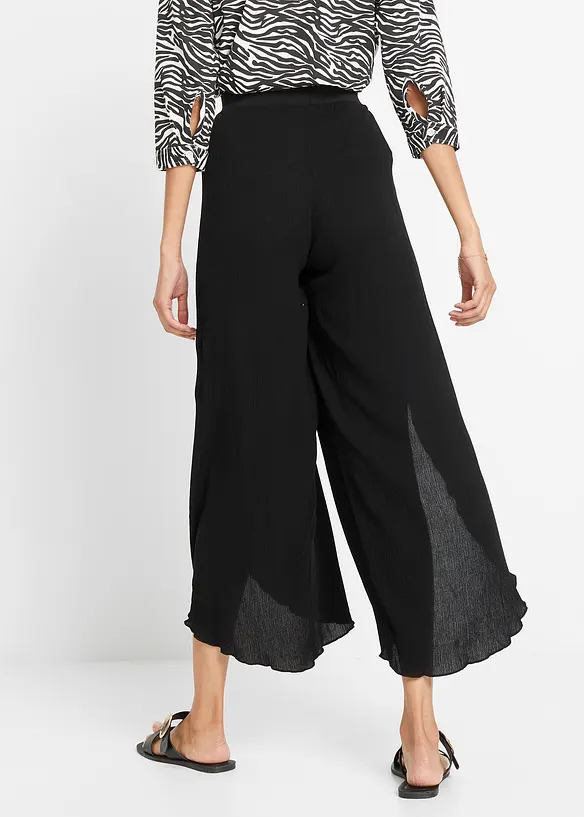 Crinkle broek, bonprix