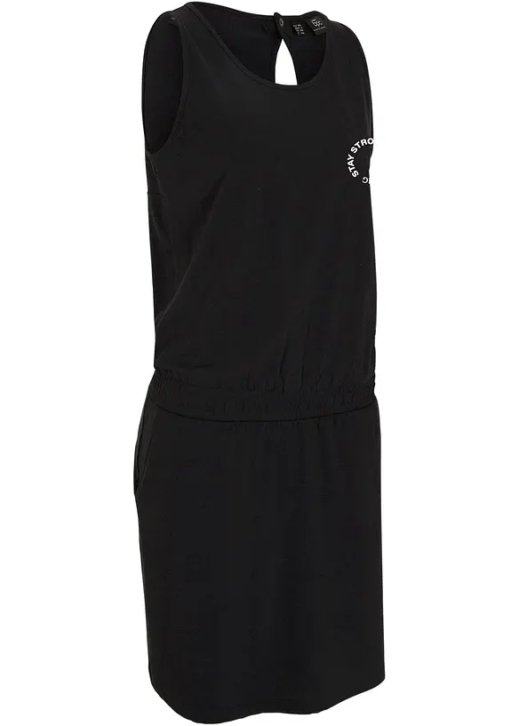 Jurk met geïntegreerde short, bonprix