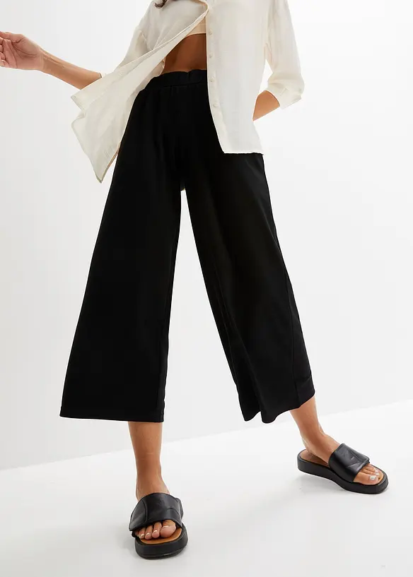 Jersey broek met een comfortabele band, bonprix