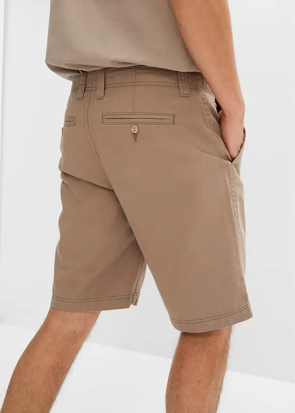 Chino bermuda van puur katoen, regular fit, bonprix