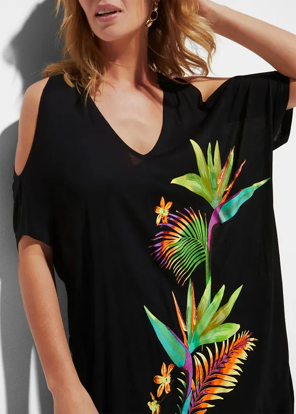 Strandjurk van soepele viscose, bonprix