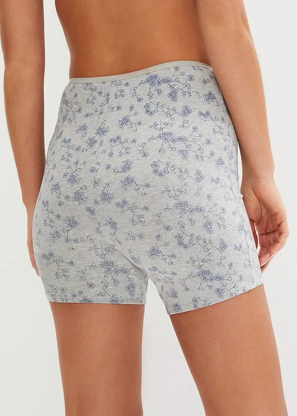 Lange dames boxer met biologisch katoen (set van 4), bonprix
