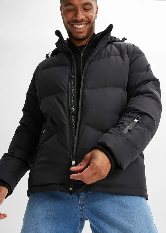 waterafstotend echt donsjack met Bionic-coating, bonprix