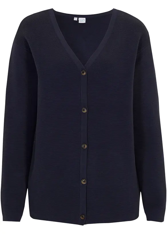 Fijn gebreid vest, bonprix