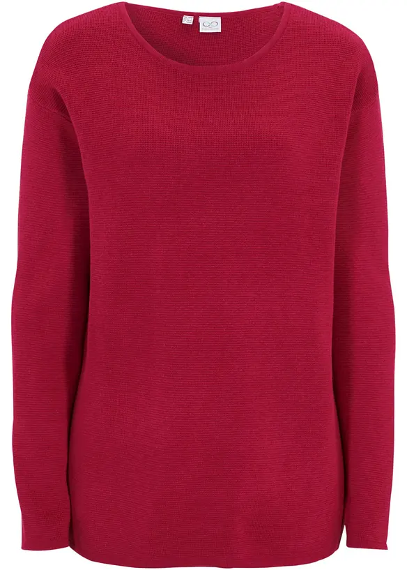 Essential trui van milano knit wear met ronde hals, bonprix