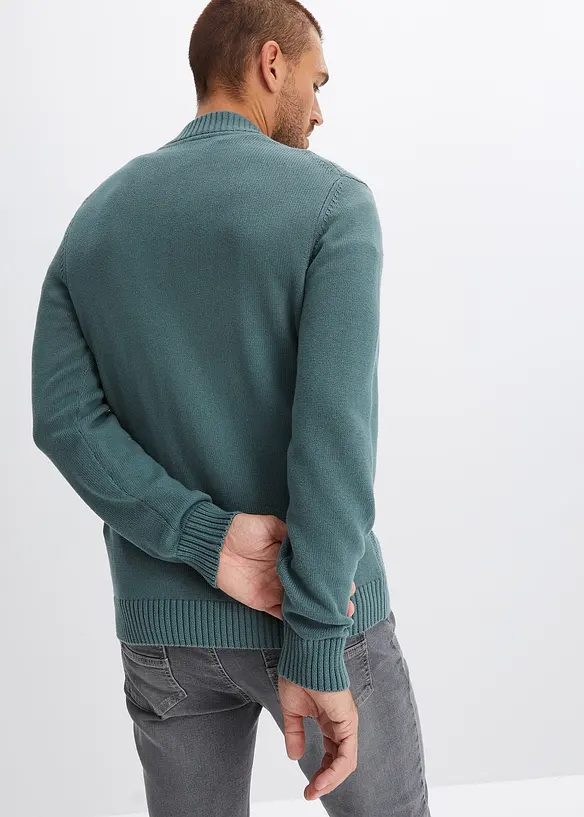 Gebreid vest van katoen, bonprix