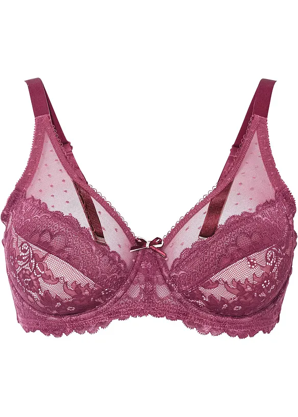 Minimizer bh met sierlijk kant, bonprix