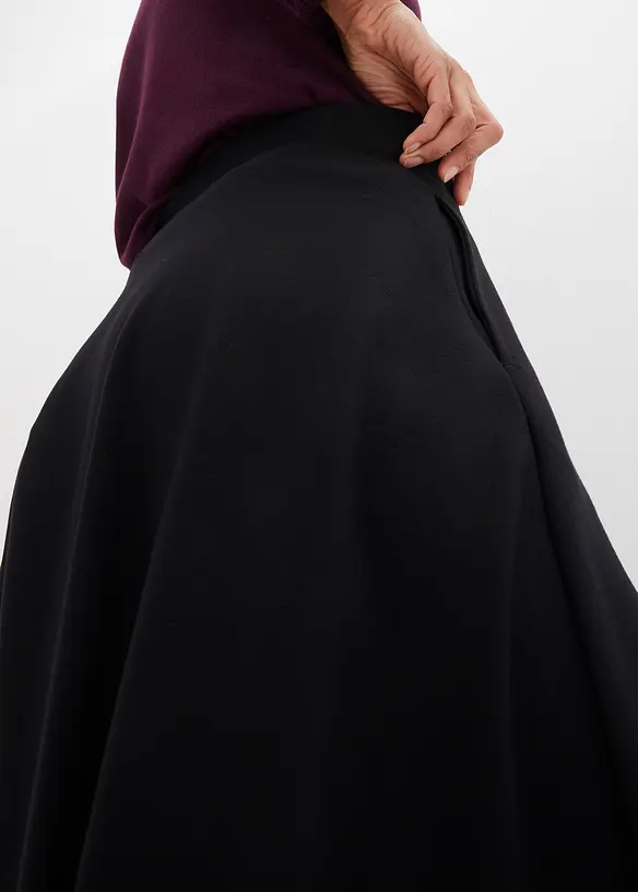 Midi rok van viscosemix, bonprix