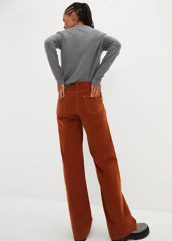 Marlene Dietrich thermobroek van corduroy, bpc bonprix collection
