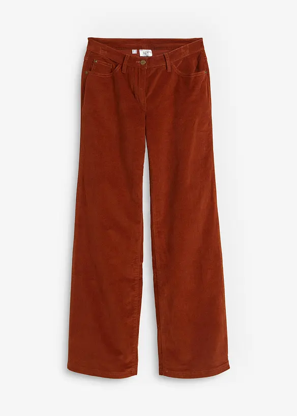 Marlene Dietrich thermobroek van corduroy, bpc bonprix collection