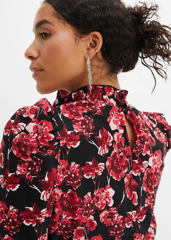 Midi jurk met bloemenpatroon, RAINBOW