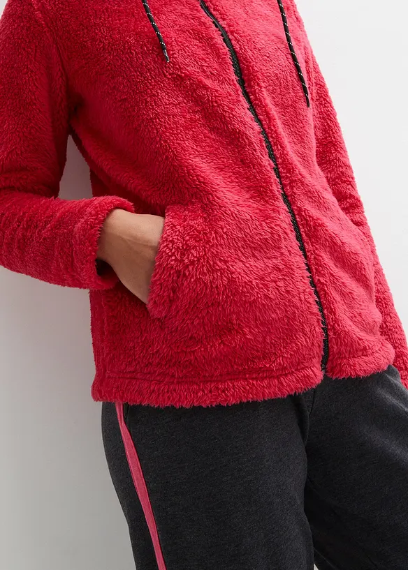 Zacht fleece vest, comfortabel model, bonprix