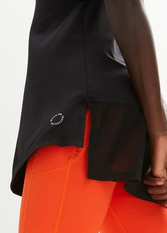 Sportshirt met mesh, sneldrogend, bonprix