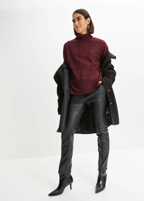 Sweater met col, BODYFLIRT