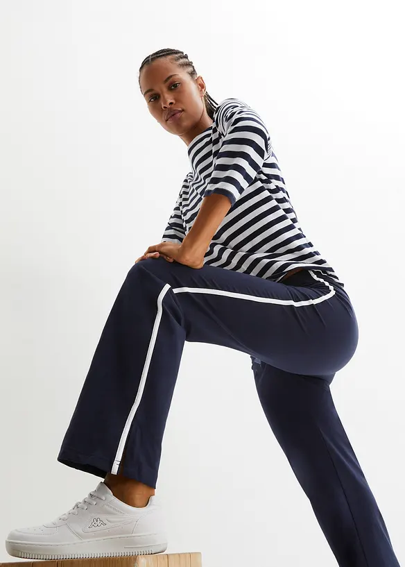 Jogggingbroek van jersey met stretch, bonprix