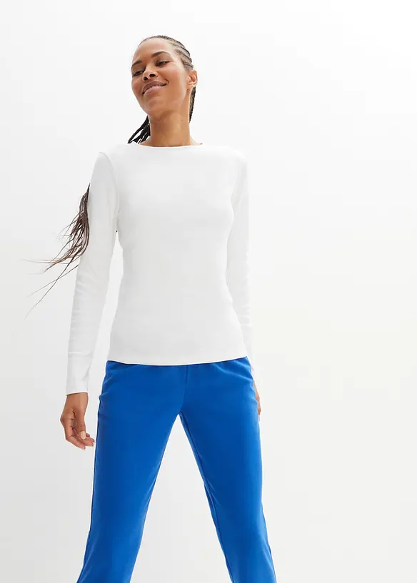 Longsleeve van biologisch katoen, bonprix