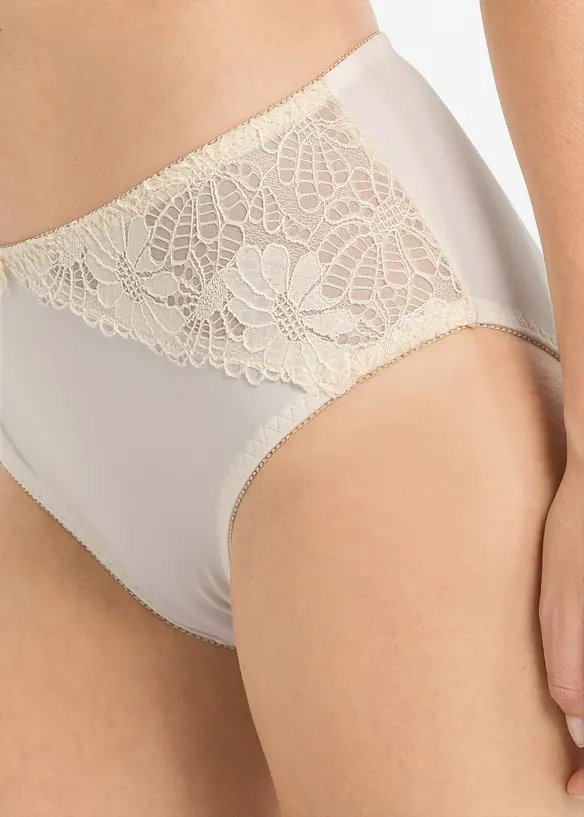 Maxislip met kant (set van 2), bonprix