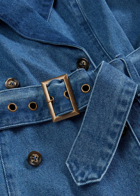 Denim trenchcoat, bonprix