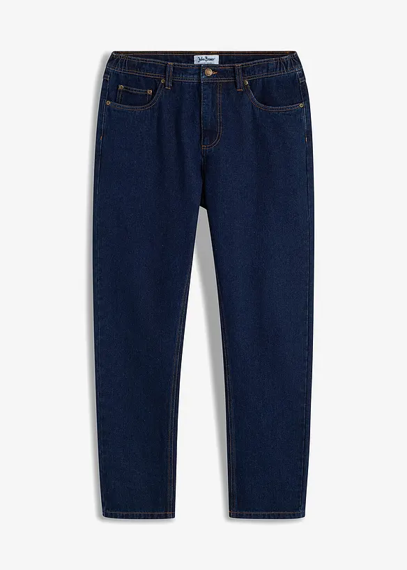 Classic fit jeans met deels elastische tailleband, straight, bonprix