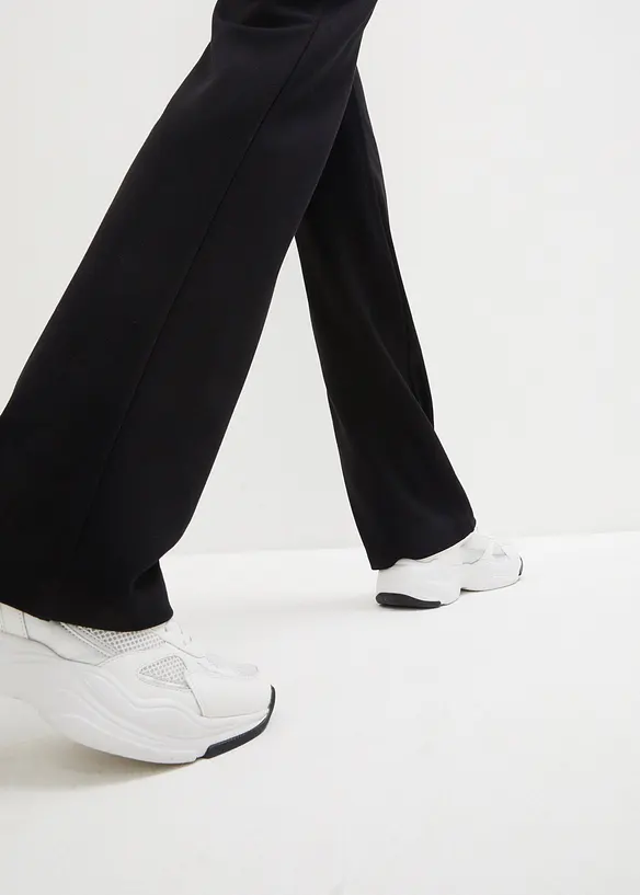 Jersey broek van viscosemix, bonprix