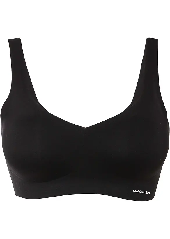Gevulde Feel Comfort lasercut T-shirt bh zonder beugels, bonprix