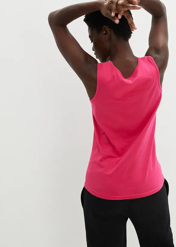 Essential tanktop, naadloos, bonprix