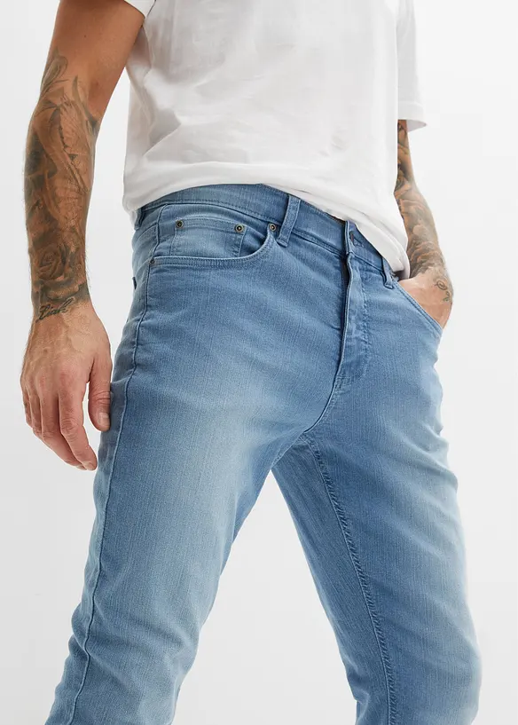 Slim fit stretch jeans, straight, bonprix