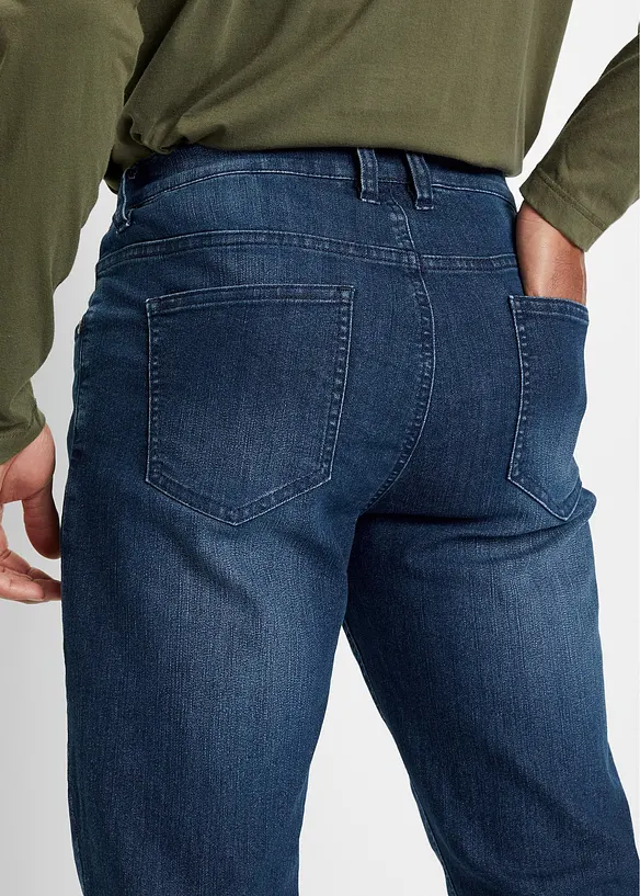 Slim fit stretch jeans, straight, bonprix
