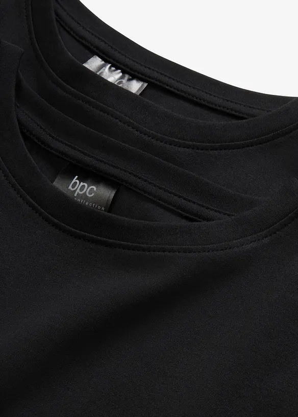 Oversized shirtjurk van katoen (set van 2), bonprix