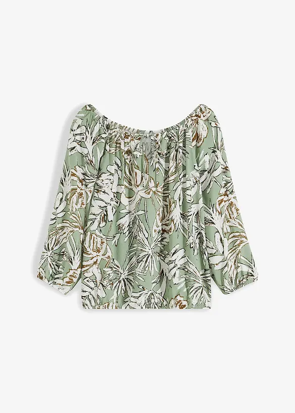 Gedessineerde tuniek van soepele viscose, bonprix