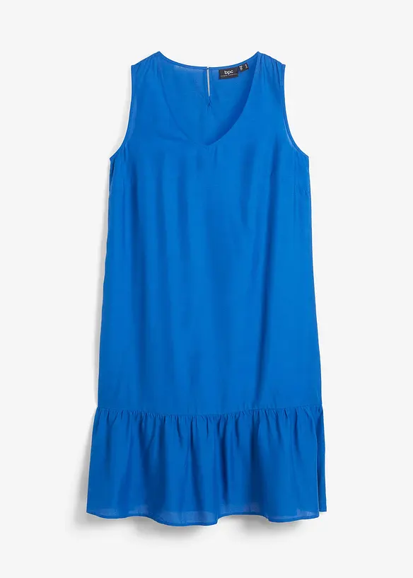 Korte viscose jurk in A-lijn, bonprix