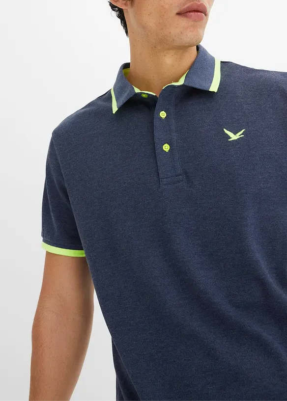 Piqué poloshirt met biologisch katoen, bonprix