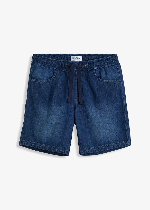 Lange instap jeans short, regular fit, bonprix