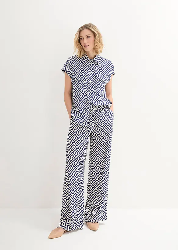 Blouse van soepele viscose, bonprix