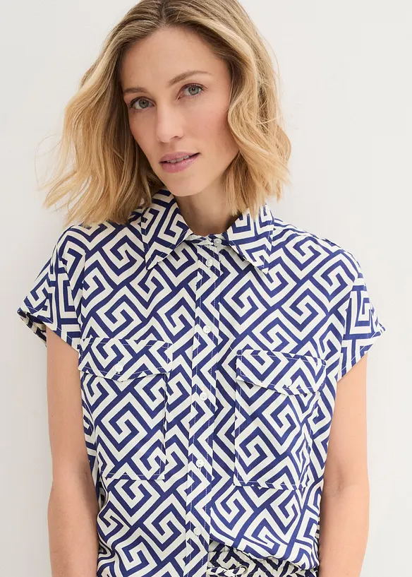 Blouse van soepele viscose, bonprix