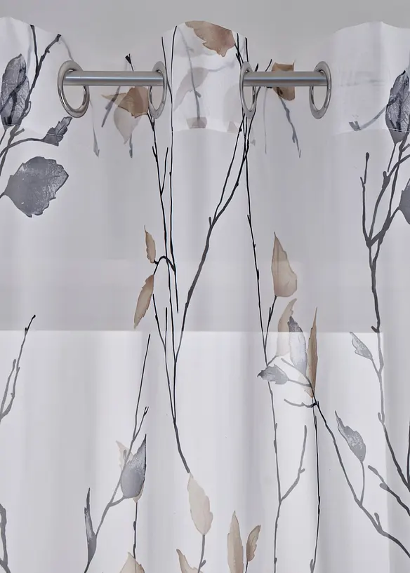 Gordijn met gerecycled polyester (1 stuk), bonprix