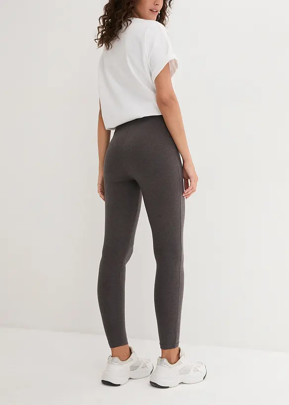 Legging met biologisch katoen (set van 2), bonprix