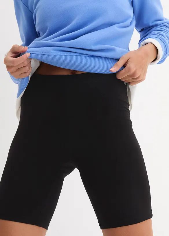 Biker short (set van 2), bonprix