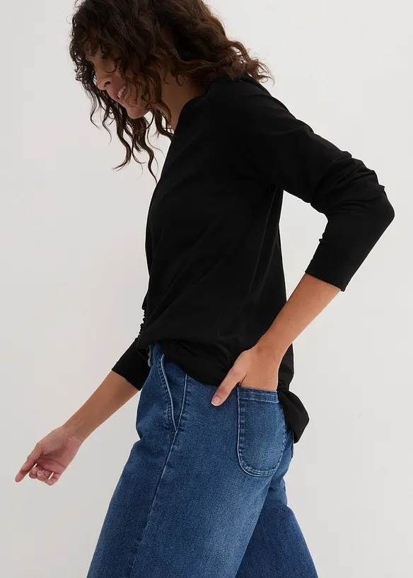 Luchtige longsleeve, bonprix
