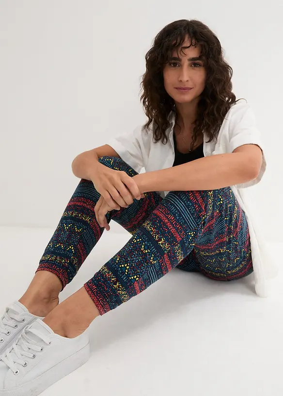Jersey broek van zachte viscosemix, bonprix