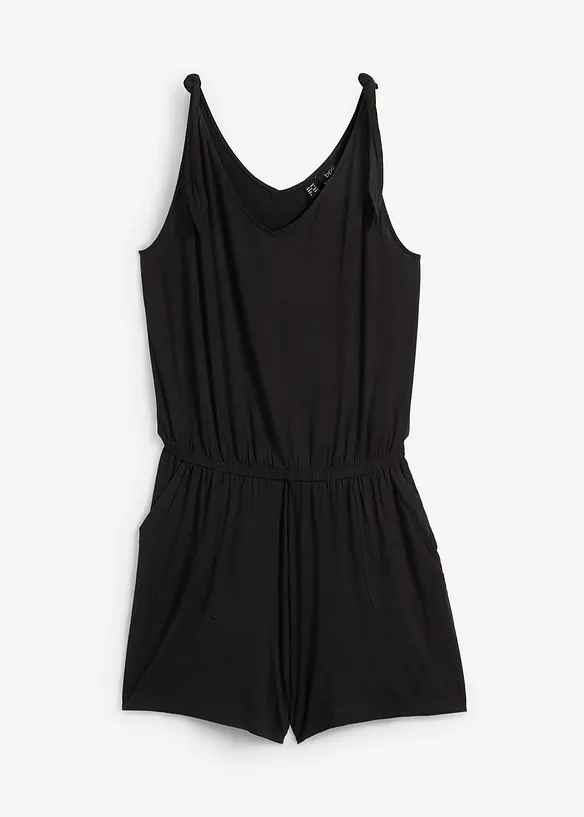 Jersey playsuit in een viscosemix, bonprix