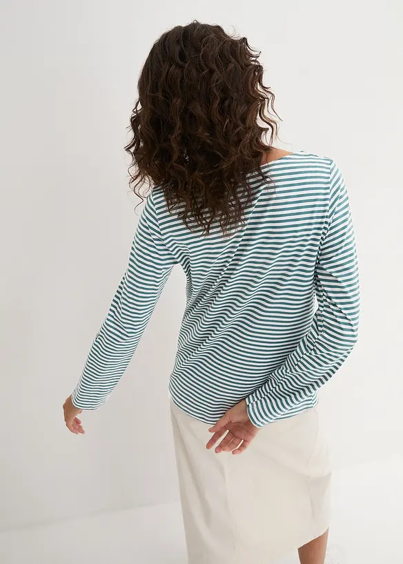 Longsleeve van puur katoen, bonprix