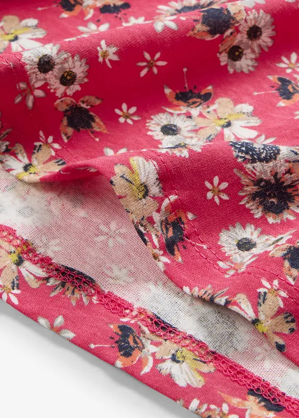 Shirtjurk van katoen met splitten opzij (set van 2), bonprix