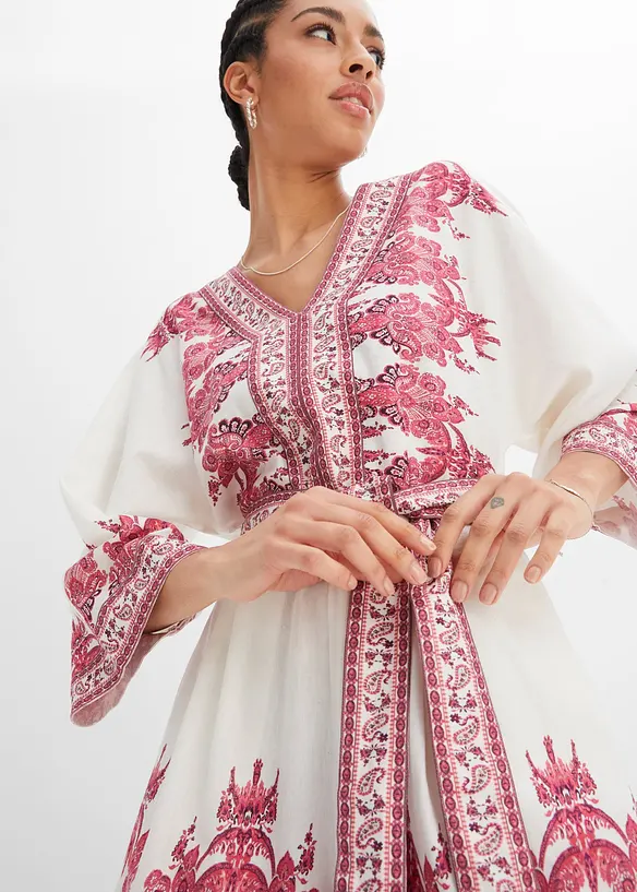 Playsuit met linnen, bonprix