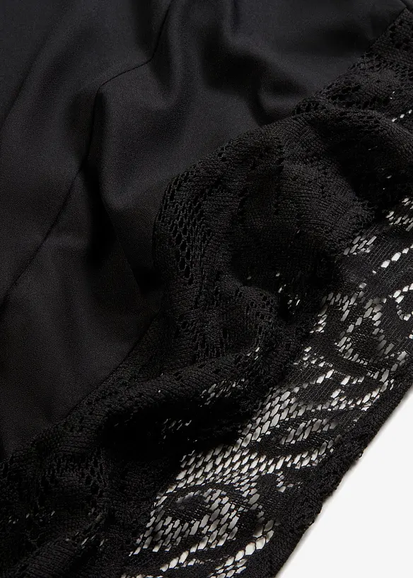 Blouse met kanten details, bonprix