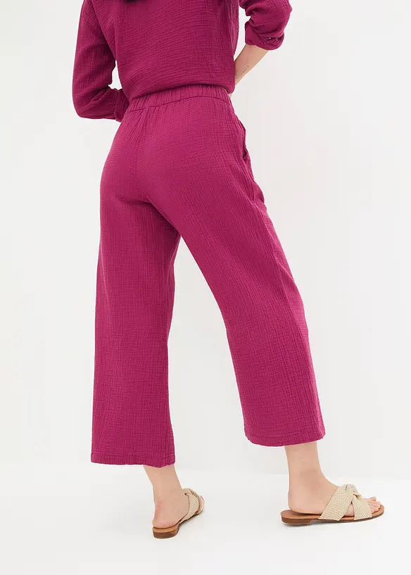 Marlene Dietrich broek van mousseline, bonprix