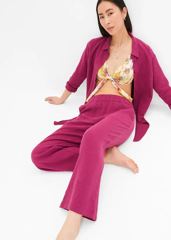 Marlene Dietrich broek van mousseline, bonprix