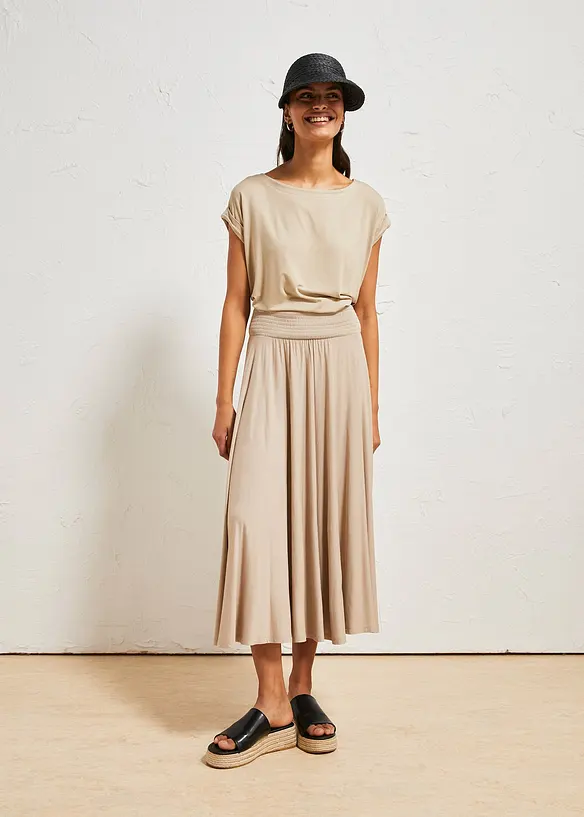Jersey rok van soepele viscose, bonprix