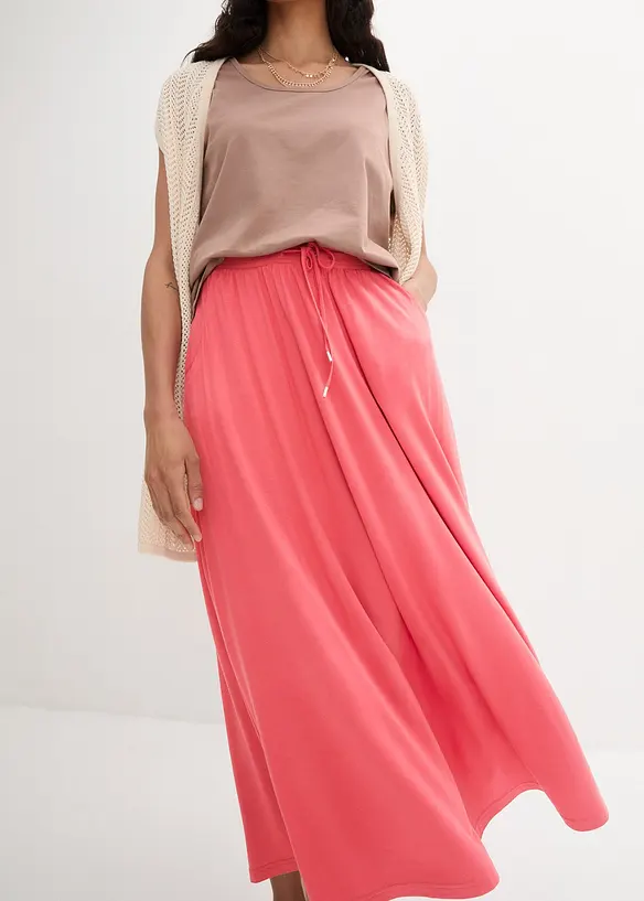 Jersey rok van een viscose-mix, bonprix